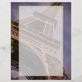 De beroemde Landmark Foto van de Eiffel Tower van