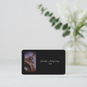 De beroemde Landmark Foto van de Eiffel Tower van  Visitekaartje (Staand voorkant)