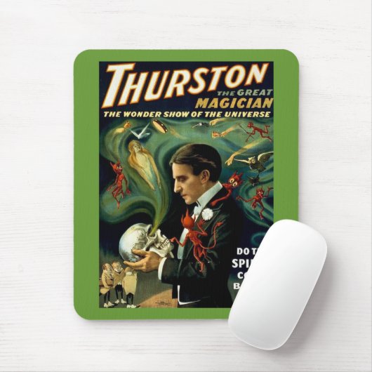 De beroemde Magicus van Thurston World -  Muismat (Met muis)