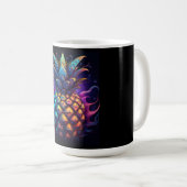 De beroemde Mandelbrot-ananas Koffiemok (Voorkant rechts)