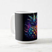 De beroemde Mandelbrot-ananas Koffiemok (Voorkant links)