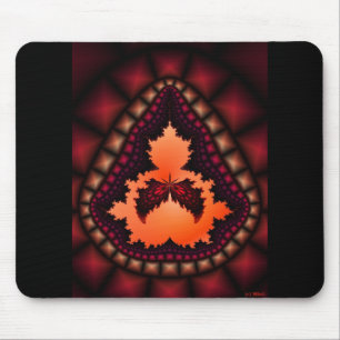 De beroemde Mandelbrot Moth Fractal Muismat