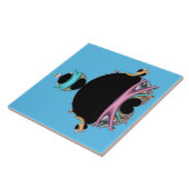 De beroemde Mandelbrot set Tegeltje (Zijkant)