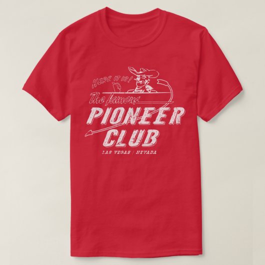 De beroemde Pioneer Club T-shirt (Design voorkant)