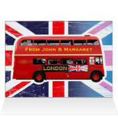 De beroemde Rode Bus van Londen (Binnen Horizontaal (Boven))