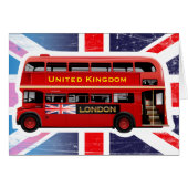 De beroemde Rode Bus van Londen (Voorkant Horizontaal)