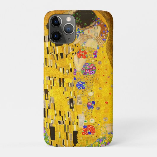 De beroemde schilderij De Kus van Gustav Klimt. Case-Mate iPhone Case (Achterkant)
