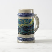 De beroemde schilderij van Van Gogh, De sterrennac Bierpul (Voorkant rechts)