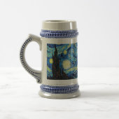 De beroemde schilderij van Van Gogh, De sterrennac Bierpul (Links)