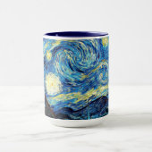 De beroemde schilderij van Van Gogh, De sterrennac Mok (Midden)