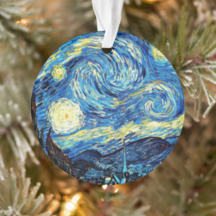 De beroemde schilderij van Van Gogh, De sterrennac Ornament
