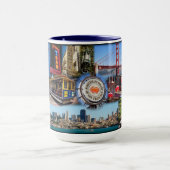 De beroemde toeristische attracties van San Franci Mok (Midden)