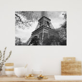 De beroemde toren op Canvas Poster (Keuken)