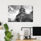 De beroemde toren op Canvas Poster (Thuiskantoor)
