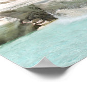 De beroemde Trevi-fontein, Rome, Italië Poster (Hoek)