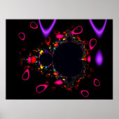 De beroemde volledige Mandelbrot set Poster (Voorkant)