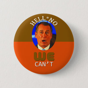 De beroemde woorden van voorzitter Boehner Ronde Button 5,7 Cm
