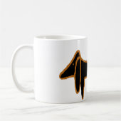 De beroemde Zwarte Dachshund Koffiemok (Links)