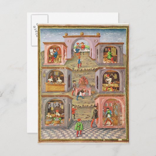 De beroepen briefkaart (Voorkant / Achterkant)