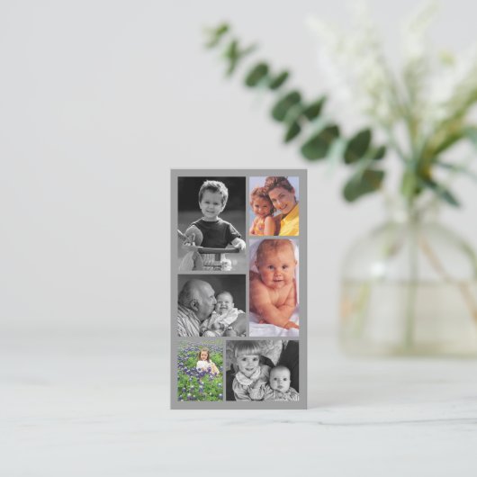 De Beroeps van de fotograaf Visitekaartje (Staand voorkant)