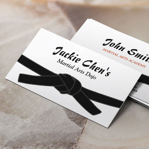 De Beroeps van Dojo van de Vechtsporten van de Visitekaartje