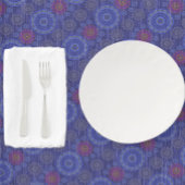 De Berry bloemenregenachtige strooivezels getextur Korte Tafelloper