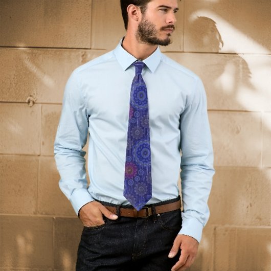 De Berry bloemenregenachtige strooivezels getextur Stropdas