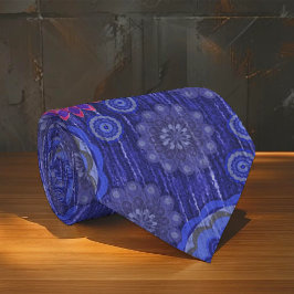 De Berry bloemenregenachtige strooivezels getextur Stropdas