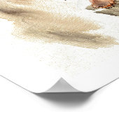 De Berserker – Waterverf van Tracy Lesch Poster (Hoek)