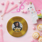 De beruchte | Aangepaste foto Hip Hop Gold Record Papieren Bordje (Feest)