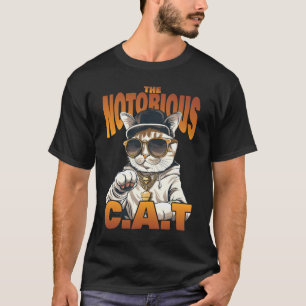 De beruchte kat t-shirt