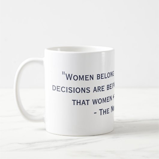 De beruchte Mok van het citaat RBG (Links)