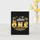 De beruchte one old school hiphop grappig 1e BIR Kaart (Gele Bloem)