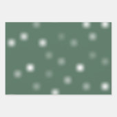 De bescheiden witte afspeelbare willekeurige wegwe inpakpapier vel (Voorkant 3)