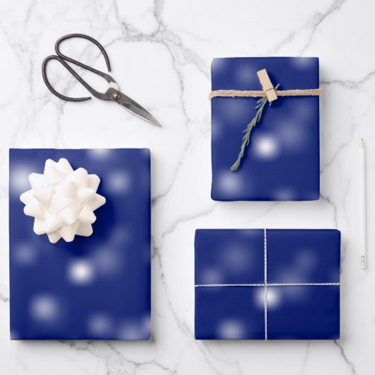 De bescheiden witte afspeelbare willekeurige wegwe inpakpapier vel (Voorkant)