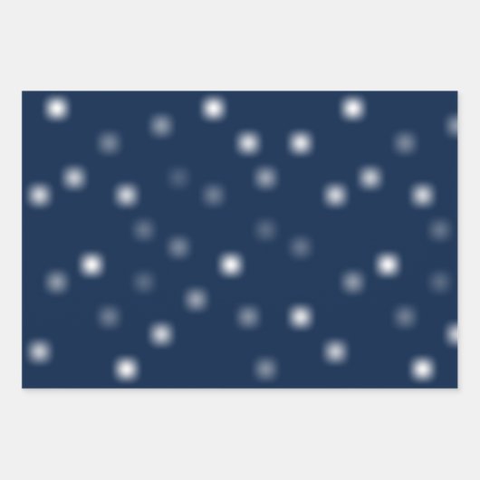 De bescheiden witte afspeelbare willekeurige wegwe inpakpapier vel (Voorkant)