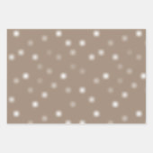 De bescheiden witte afspeelbare willekeurige wegwe inpakpapier vel (Voorkant 2)