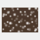 De bescheiden witte afspeelbare willekeurige wegwe inpakpapier vel (Voorkant)