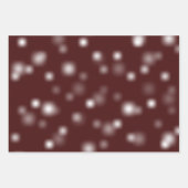 De bescheiden witte afspeelbare willekeurige wegwe inpakpapier vel (Voorkant)