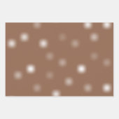 De bescheiden witte afspeelbare willekeurige wegwe inpakpapier vel (Voorkant 3)