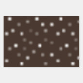 De bescheiden witte afspeelbare willekeurige wegwe inpakpapier vel (Voorkant)