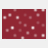 De bescheiden witte afspeelbare willekeurige wegwe inpakpapier vel (Voorkant 3)