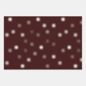 De bescheiden witte afspeelbare willekeurige wegwe inpakpapier vel (Voorkant)