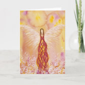 De Beschermengel van de vlam Kaart (Voorkant)