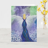 De Beschermengel van het water Kaart (Gele Bloem)