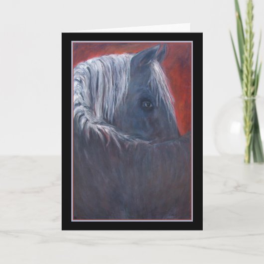 De beschermer - het Oorspronkelijke Wenskaart van Kaart (Voorkant)