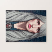 De beschermer van de heks Fantasy kunst schilderen Legpuzzel (Horizontaal)