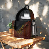 De bescherming van de rechtheid van Geo tantrum ma Bedrukte Rugzak