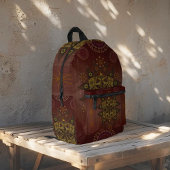 De bescherming van de rechtheid van Geo tantrum ma Bedrukte Rugzak