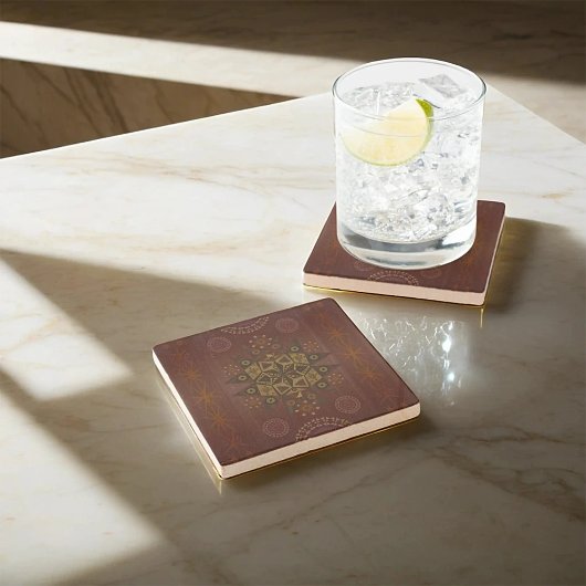 De bescherming van de rechtheid van Geo tantrum ma Stenen Onderzetter